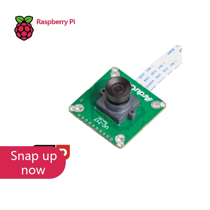 Raspberry Pi Global Shutter Camera Imx296 - กล้อง Arducam IMX296 1.58MP โมโนโกลบอลชัตเตอร์, เลนส์