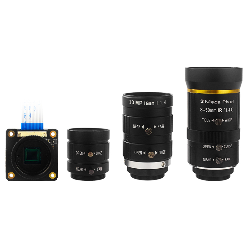 12.3MP IMX477 โมดูลกล้องสําหรั - Raspberry Pi Hq Camera Microscope Lens บทวิจารณ์และราคา