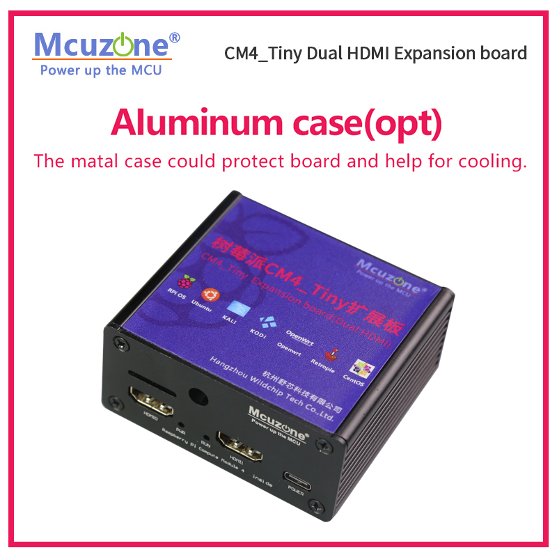 RPi CM4_Tiny บอร์ดขยาย, Dual H - Raspberry Pi Compute Module 4 Dual Camera Board บทวิจารณ์และราคา